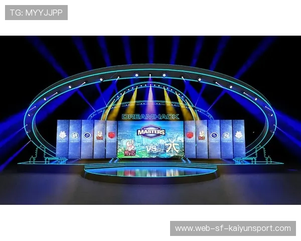 电竞赛事舞台设计融合科技美学，电竞舞台搭建